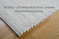 Schurwoll Teppich NEO sand (verschiedene Größen)