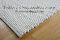 Schurwoll Teppich NEO sand (verschiedene Größen) 200 x 290 cm