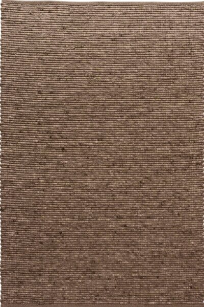 Schurwoll Teppich LIV braun (verschiedene Größen)