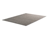 Schurwoll Teppich ROUGE silber (verschiedene Größen)