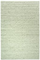 Schurwoll Teppich ROUGE pastellgrün (verschiedene Größen)