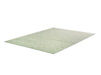 Schurwoll Teppich ROUGE pastellgrün (verschiedene Größen)