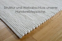 Schurwoll Teppich ROUGE apfel (verschiedene Größen) 140 x 190 cm