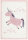 Kinderteppich Happy Rugs EINHORN rosa/creme 120x180cm