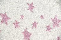 Kids rug Happy Rugs UNICORN pink/creme 160x230cm