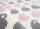 Kids rug byGRAZIELA Design HEARTS white/pink-silvergray 120x180cm