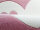 Kids rug byGRAZIELA Design HEART pink/white 133cm round