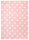 Kids rug STAR DREAMS pink/white 160x230cm