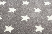 Kids rug STAR DREAMS silver-gray/white 100x160cm