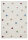 Schurwoll Teppich Happy Rugs COLORDOTS natur/multi 100x160 cm + gratis Anti-Rutschunterlage