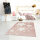 Kinderteppich Kids Love Rugs STARLINE rosa/weiss 120x170cm