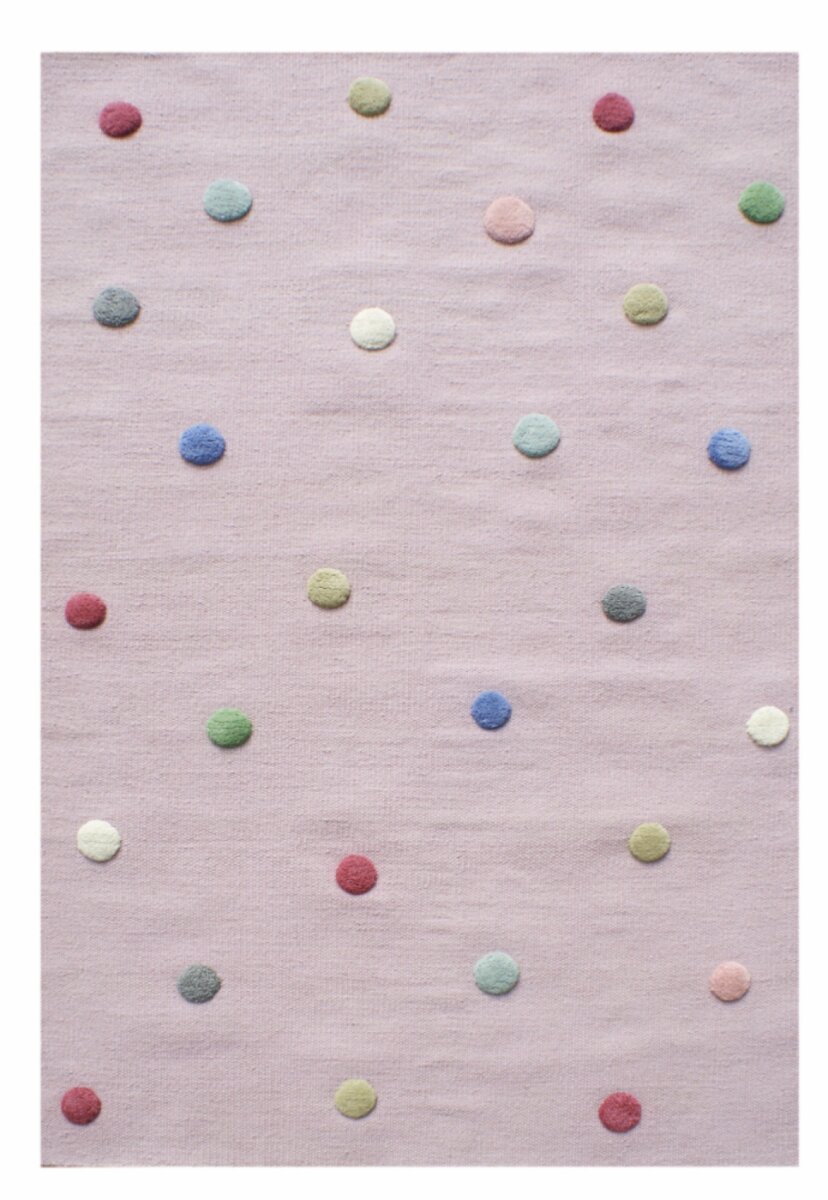 Livone Kinderteppich Happy Rugs Einhorn rosa/Creme 160x230 cm