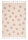Schurwoll Teppich Happy Rugs RING natur/rosa 120x180 cm + gratis Anti-Rutschunterlage