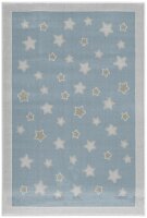 Kinderteppich Happy Rugs PLANET blau 120x180cm