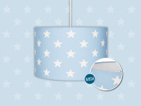 Hanging lamp Happy Style STARS blue/white