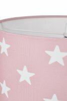 Hanging lamp Happy Style STARS pink/white