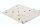 Cotton rug washable Happy Rugs Piatto DOLCHE nature/white 120x180 cm