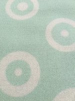 Kinderteppich Happy Rugs DOUBLEDOTS mint, waschbar, 140x190cm