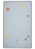Kinderteppich Happy Rugs BALOON blau, waschbar, 90x160cm
