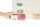 Handwebteppich Happy Rugs COLORBORDER natur/multi 100x160 cm