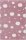 Kinderteppich Happy Rugs NIGHT TIME rosa/weiss 160x230cm