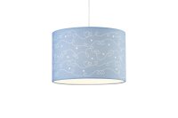 Hanging lamp Happy Style HEART blue/white