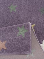 Kids rug Happy Rugs FAME lilac/multi 120x180 cm