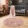 Kids rug Happy Rugs FAME pink/multi 133cm round