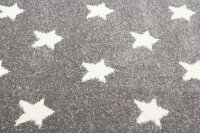 Kids rug STAR DREAMS silver-gray/white 160x230cm