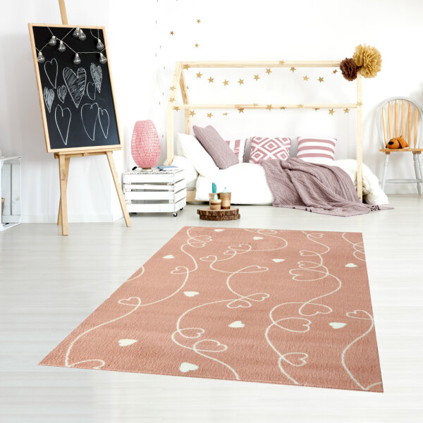 Happy Rugs Bow Rosa 160 x 225 cm